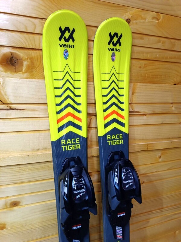 LYŽE VOLKL RACETIGER JR YELLOW 90CM